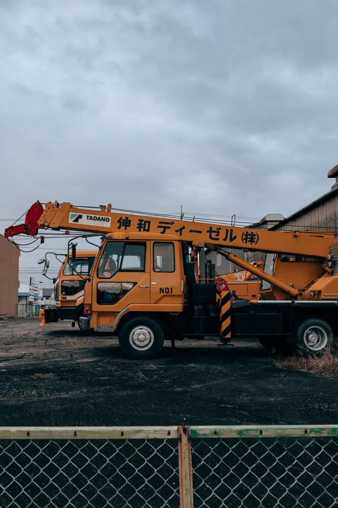 Tadano truck-mounted crane